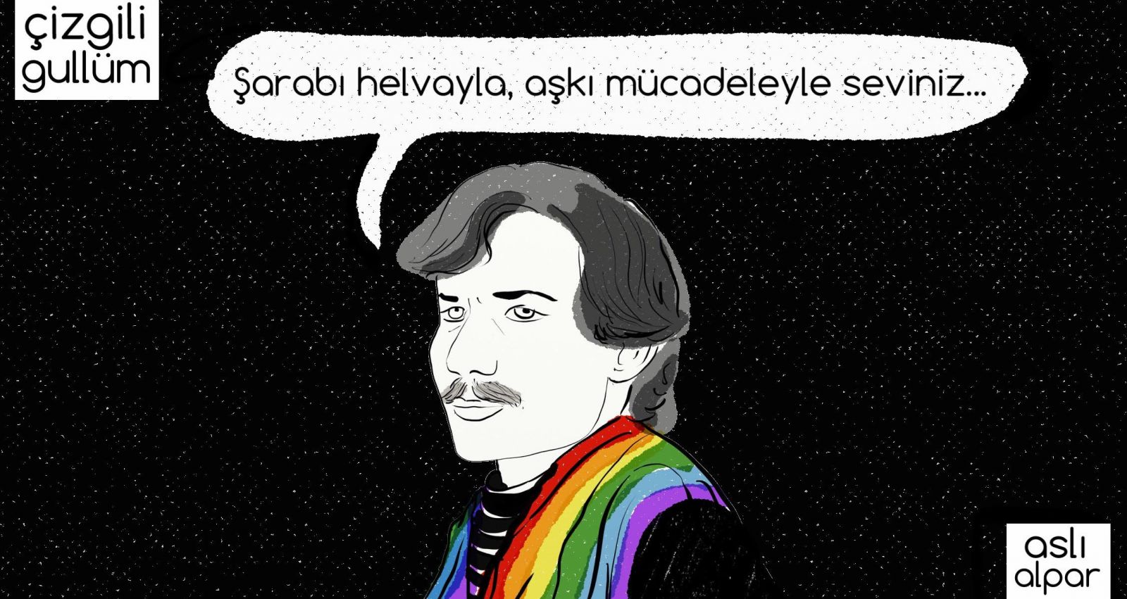 Çizgili Gullüm: Arkadaş Z. Özger Kaos GL - LGBTİ+ Haber Portalı